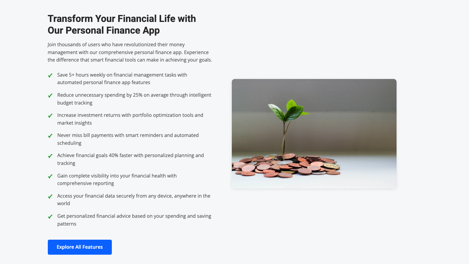 EchoPrysm financial analytics and reporting dashboard with interactive charts and spending insights